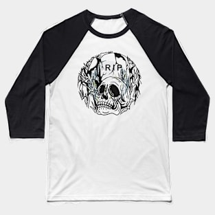 RIP THE BONES Baseball T-Shirt